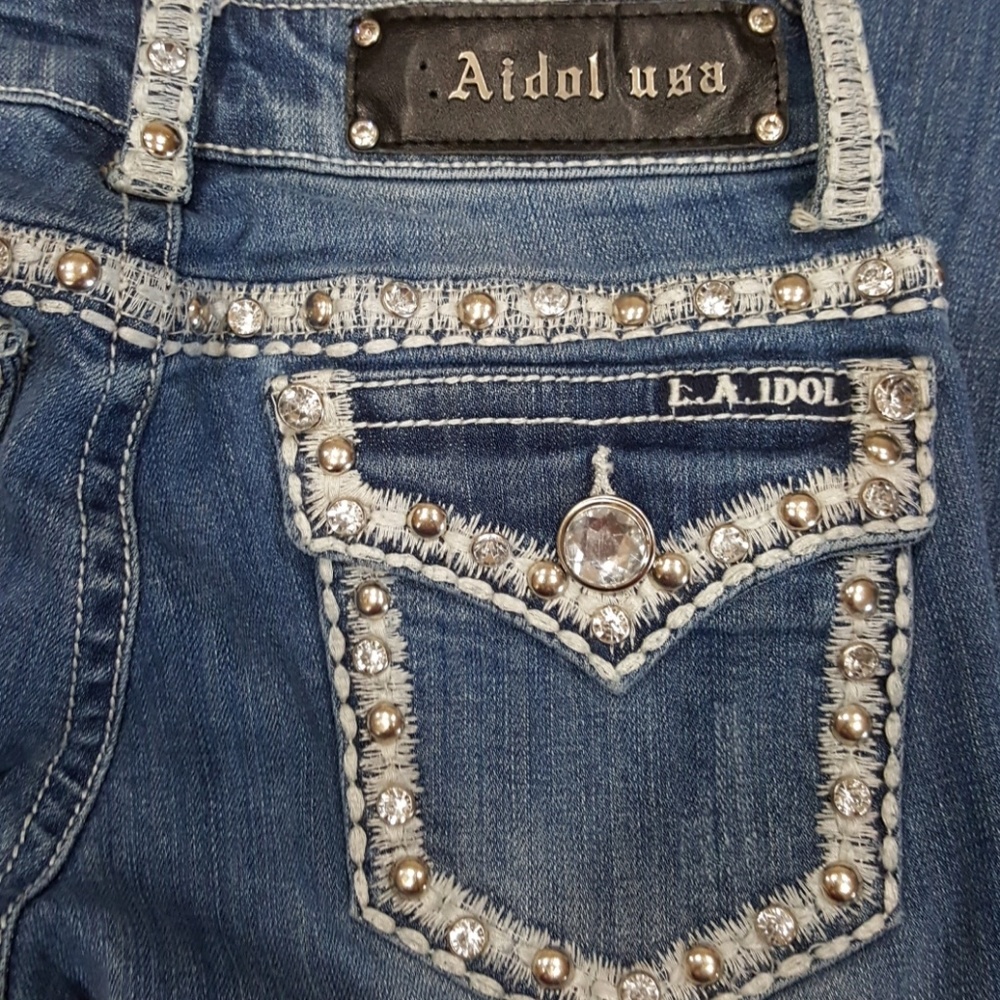 L A idol USA women's jeans size 1x 34